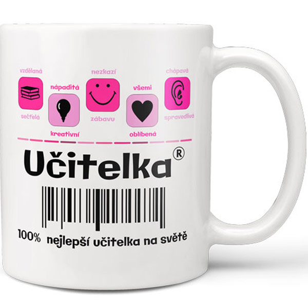 Hrnek - 100% učitelka