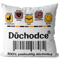 Polštář - 100% důchodce