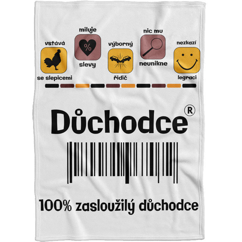 Deka - 100% důchodce