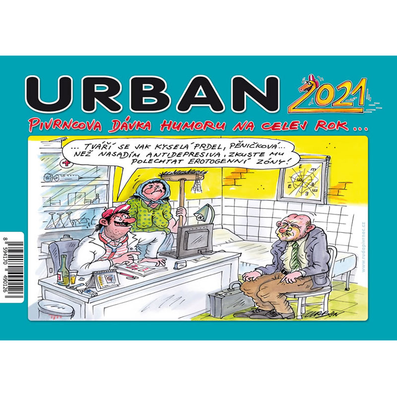 Kalendář Urban 2021 - Pivrncova dávka humoru na celej rok...