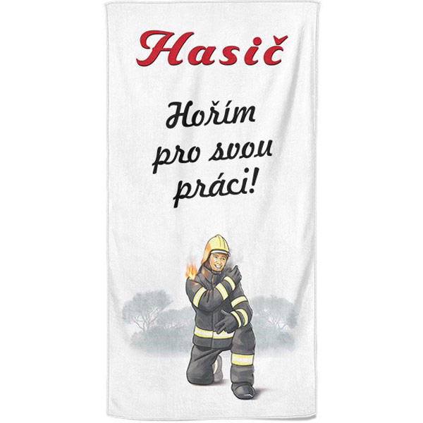 Osuška pro hasiče - Hořím pro svou práci