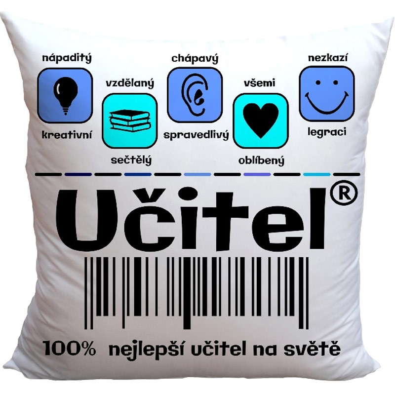 Polštář - 100% učitel