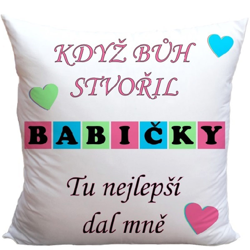 Polštář - Když Bůh stvořil babičky