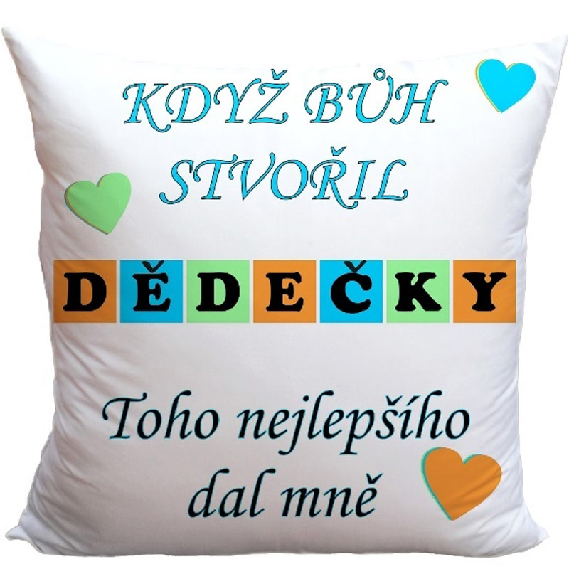 Polštář - Když Bůh stvořil dědečky