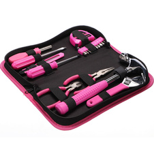 Sada nářadí v růžovém provedení - Home pink 20