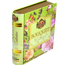 Kolekce zelených čajů Basilur v knížce