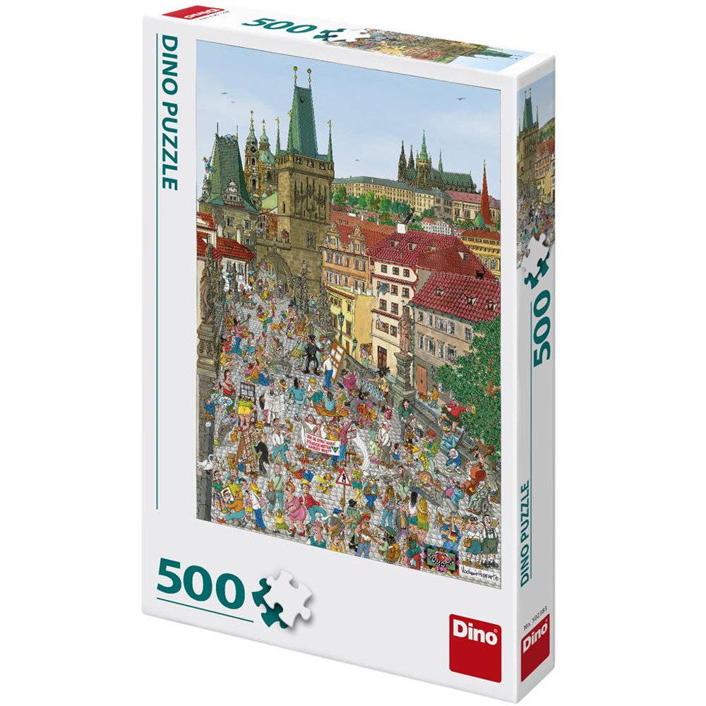 Puzzle 500 dílků - Mostecká věž v Praze