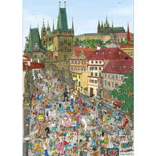 Puzzle 500 dílků - Mostecká věž v Praze