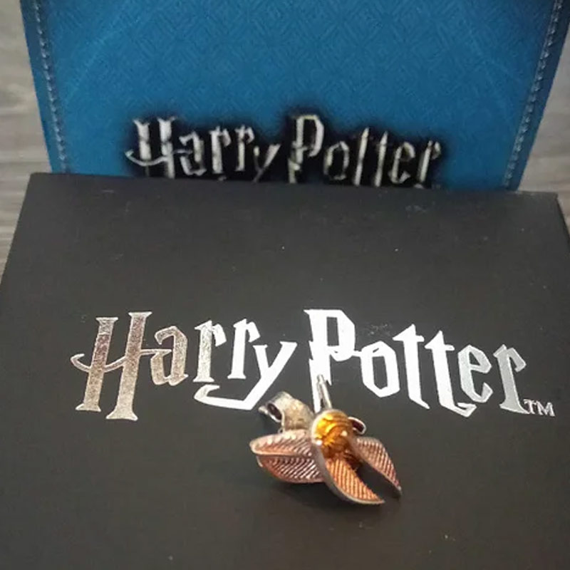 Náušnice Harry Potter - Zlatonka De Luxe