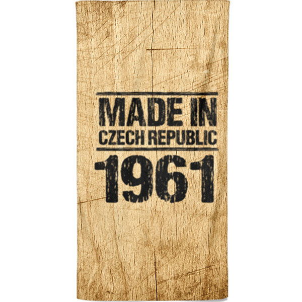 Osuška - Made in Czech Republic 1961