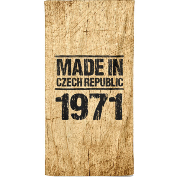 Osuška - Made in Czech Republic 1971