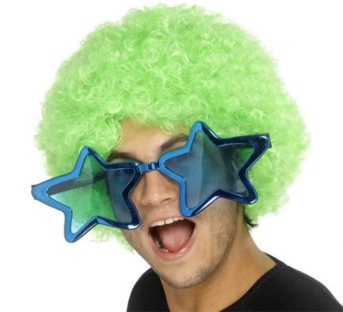 Velké plastové párty brýle - Hvězdy - Stars
