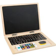 Dřevěný notebook Small Foot magnetický