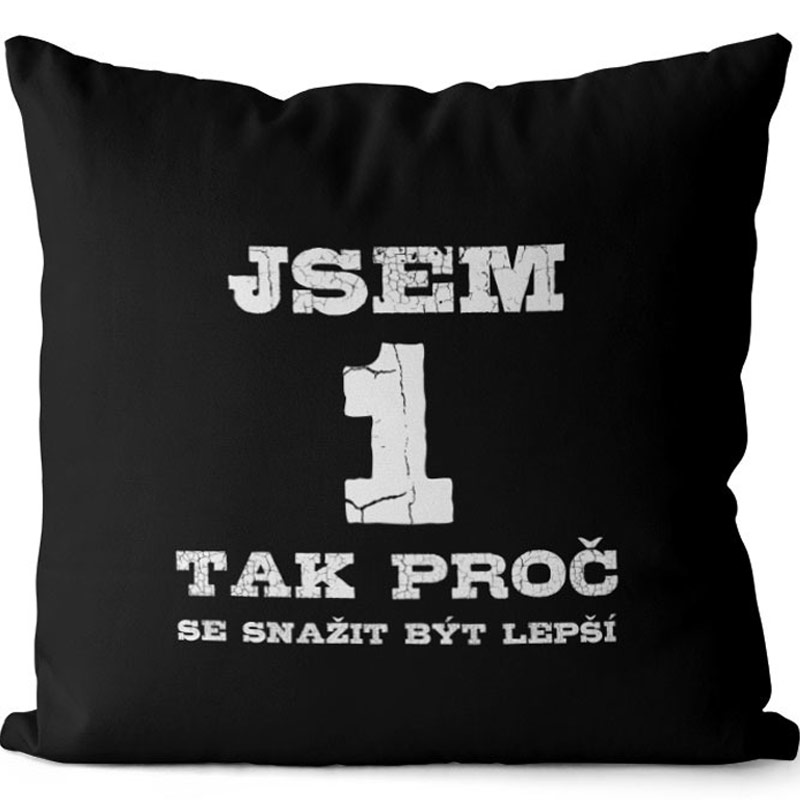 Polštář - Jsem jednička