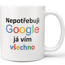 Hrnek - Nepotřebuji Google