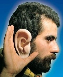 Uši umělé nasazovací - Lidské veliké