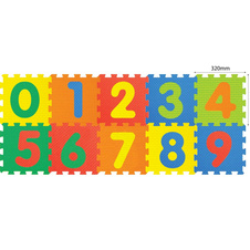 Pěnové puzzle pro děti - Čísla