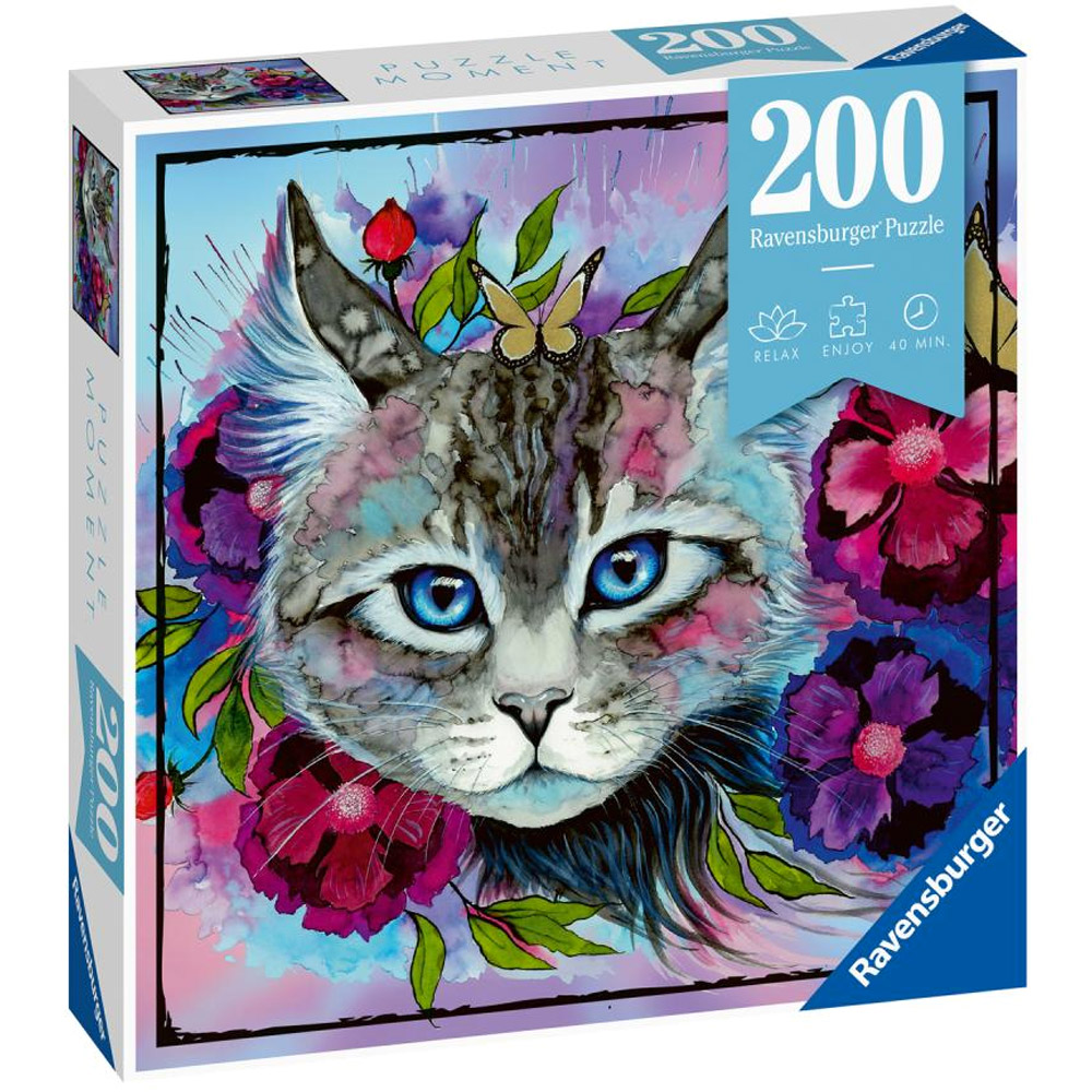 Puzzle 200 dílků - Kočičí oči