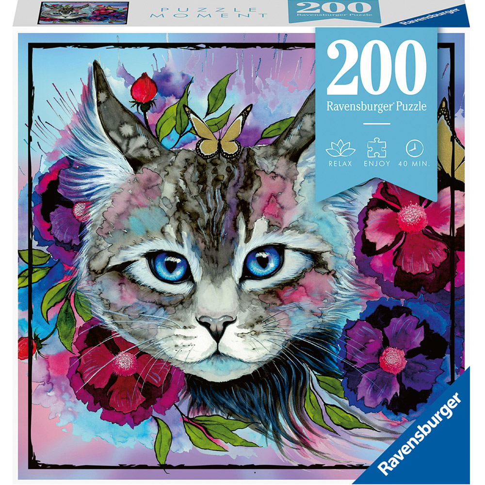 Puzzle 200 dílků - Kočičí oči