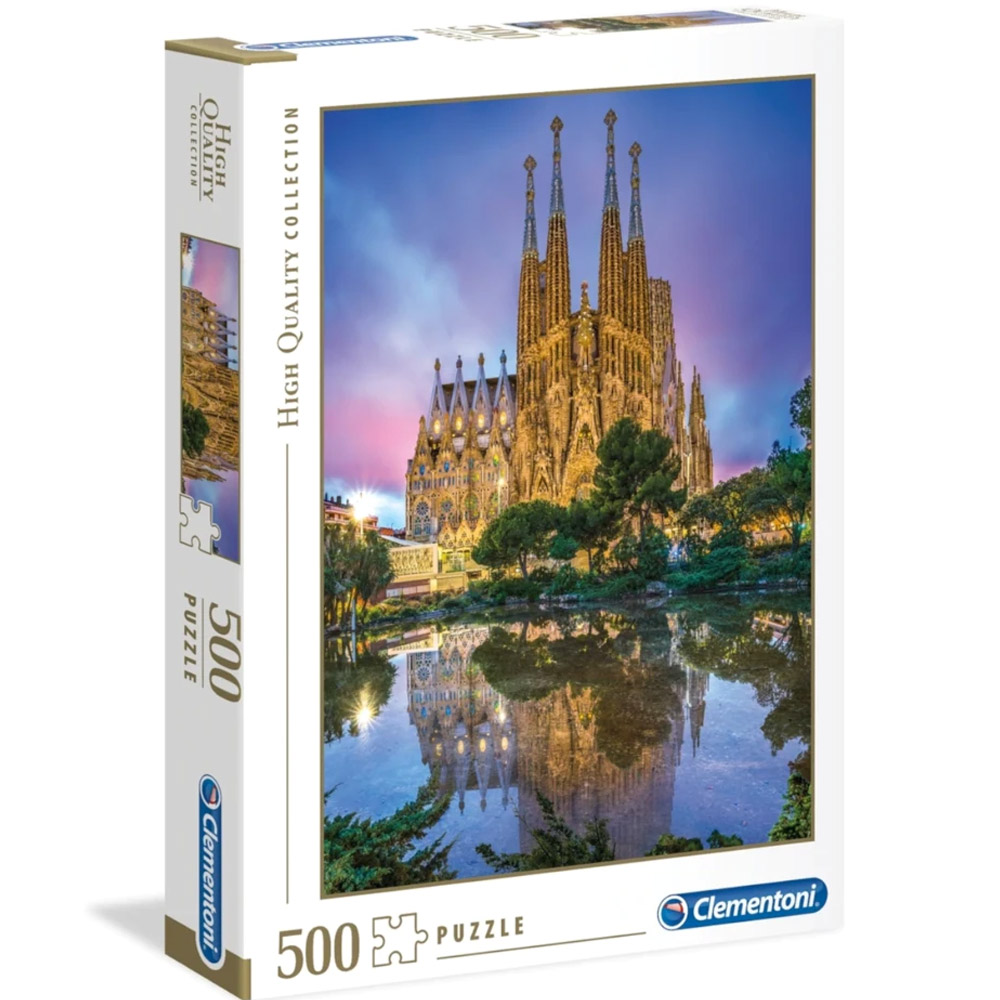 Puzzle Clementoni 500 dílků - Barcelona
