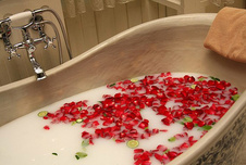 Sada 24 mýdlových květů - Růžové růže