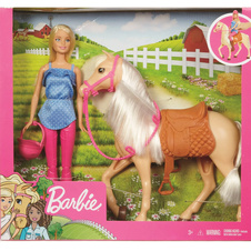 Barbie panenka s koněm