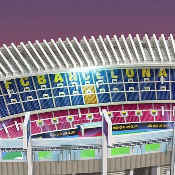3D puzzle - Fotbalový stadion FC Barcelona