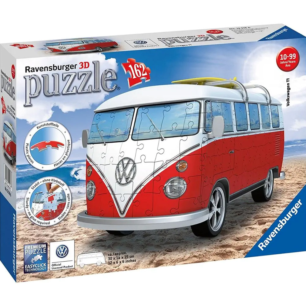 3D puzle Volkswagen autobus 162 dílků
