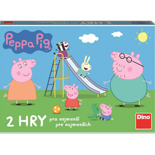 Peppa Pig - 2 hry pro nejmenší děti