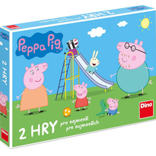 Peppa Pig - 2 hry pro nejmenší děti