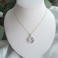 Stříbrný náhrdelník Minet Zodiac znamení BLÍŽENCI