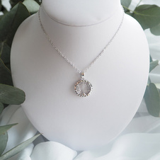 Stříbrný náhrdelník Minet Zodiac znamení VÁHY
