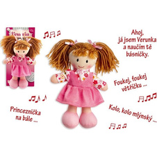 Hadrová panenka Verunka - česky mluvící