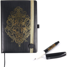 Poznámkový blok s propiskou Harry Potter - Erb Bradavic