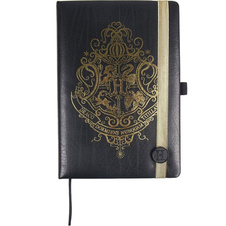 Poznámkový blok s propiskou Harry Potter - Erb Bradavic