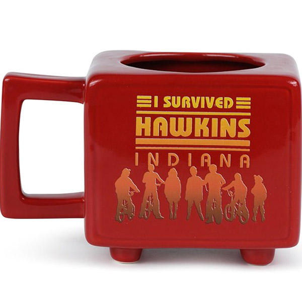 3D hrnek Stranger Things - I Survived Hawkins