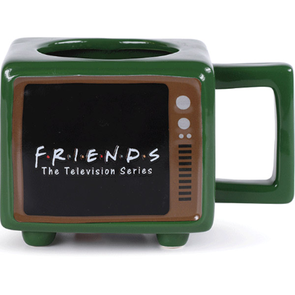 3D hrnek Friends Přátelé - Rather Be Watching