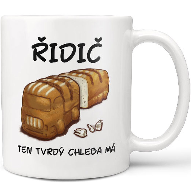 Hrnek pro řidiče - Tvrdý chleba