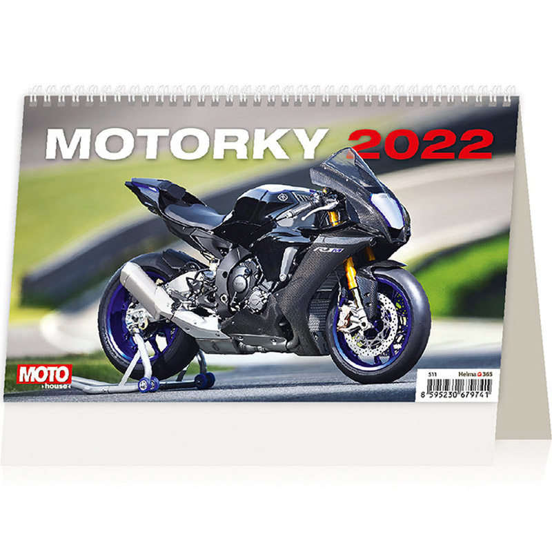 Kalendář stolní 2022 - Motorky