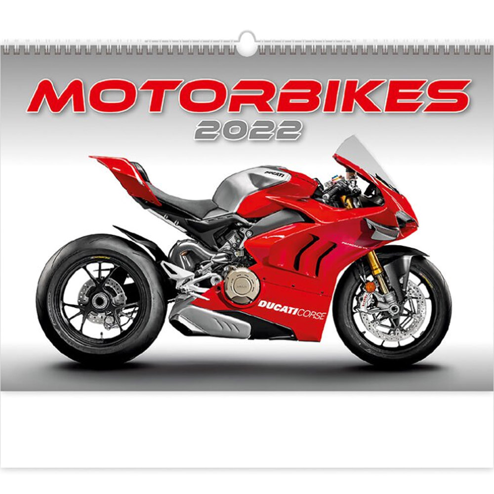 Kalendář nástěnný 2022 - Motorbikes