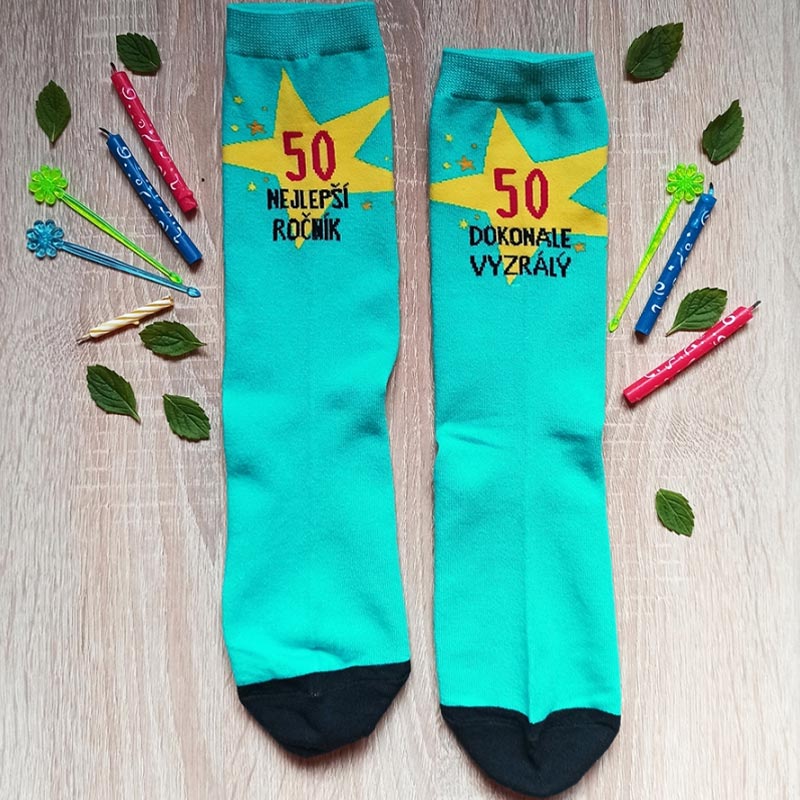 Veselé ponožky - 50 nejlepší ročník