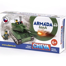 Stavebnice Cheva 49 - Tank plast 247 ks