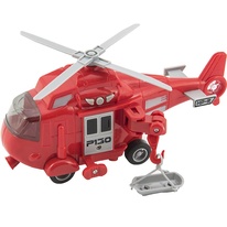 Vrtulník záchranářský na setrvačník se světlem a zvukem