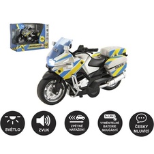 Motorka policejní se světlem a zvukem