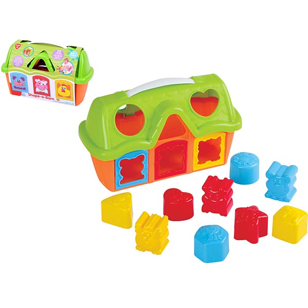 Vkládačka stodola s tvary 10 ks