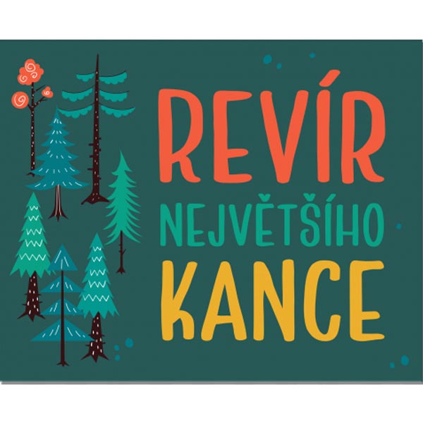 Cedulka na dveře - Revír kance