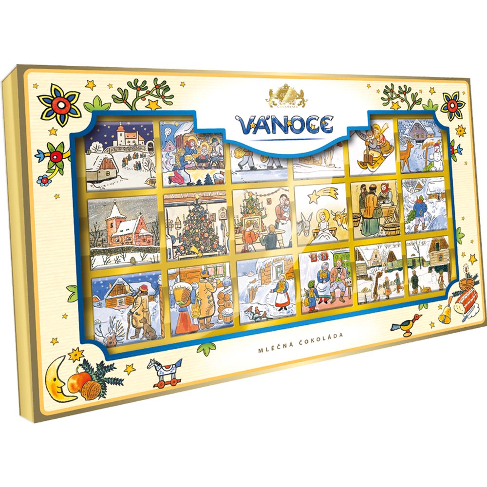 Čokoládky neapolitánky Josef Lada Vánoce 90 g