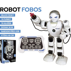 Robot RC FOBOS interaktivní chodící česky mluvící