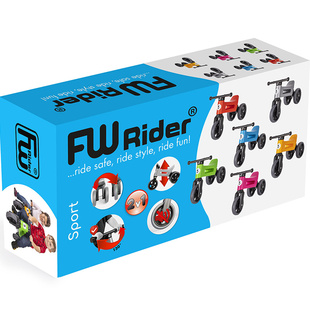 Odrážedlo FUNNY WHEELS Rider Sport modré