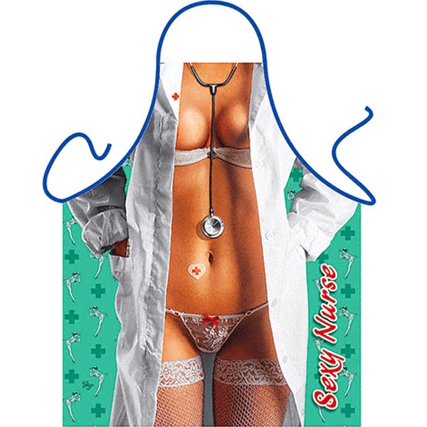 Zástěra s potiskem - Sexy sestřička